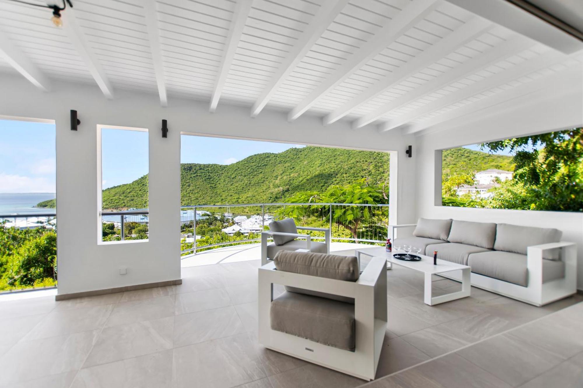 Villa Prestigieuse Avec Vue Spectaculaire Sur L Anse Marcel Exterior foto